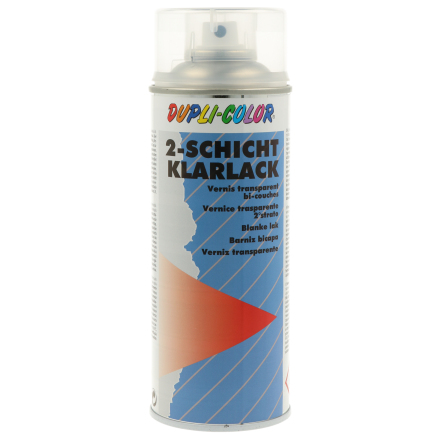 PINTURA TRANSPARENTE DE 2 CAPAS PARA AUTOMOCIÓN